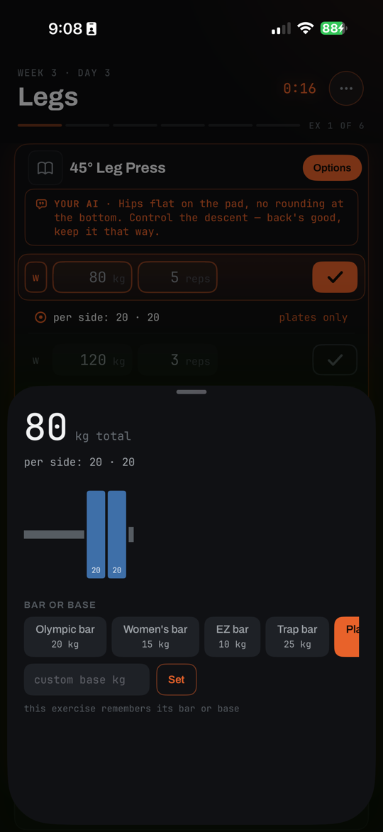 Raw capture: plate math